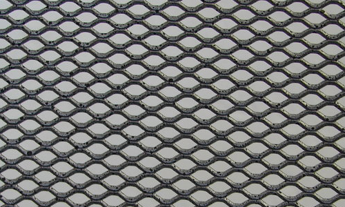 Metallic Grid Texture
