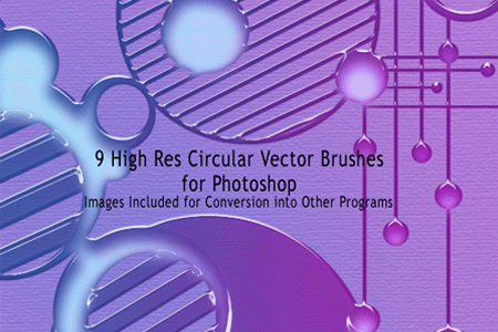 Circular Vector PS Brushes