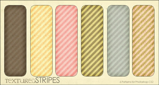 Textured Stripes - 6 Patterns