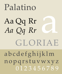 Palatino_font_sample