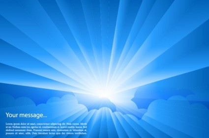 Abstract sky blue vector background download