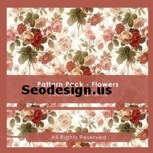 Flowers Photoshop Patterns Pack