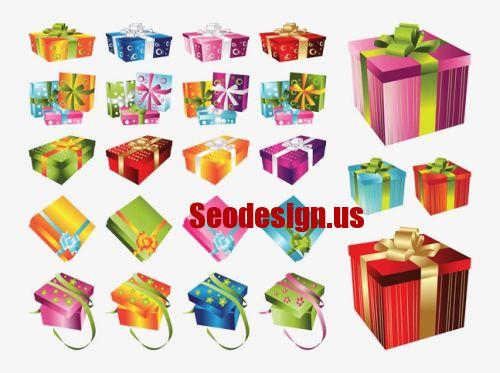 Christmas Gifts Graphics Free Download