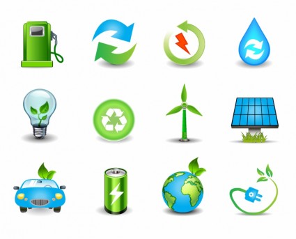30+ Green Ecology Icons Free Download
