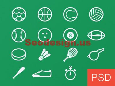 Sport Vector Icons Set