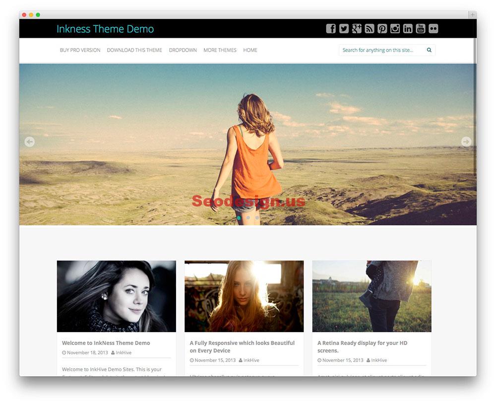 Inkness photography theme