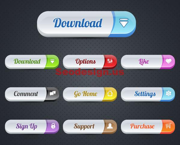 Commercial Web Buttons Download