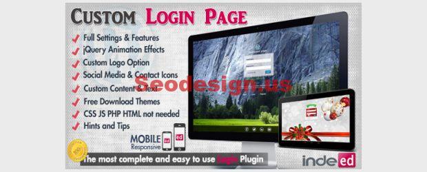 WordPress Custom Login Theme Page