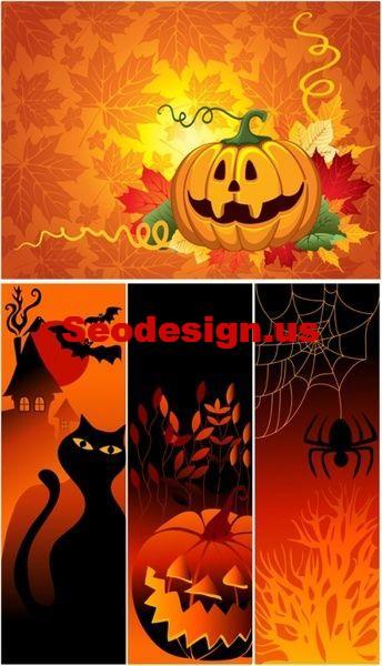 Halloween Vector Backgrounds Free Download