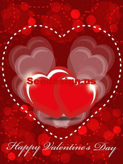 Valentine Day Backgrounds Vector